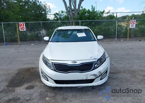 2015 Kia Optima Lx z USA, uszkodzony, nr VIN KNAGM4A74F5626536